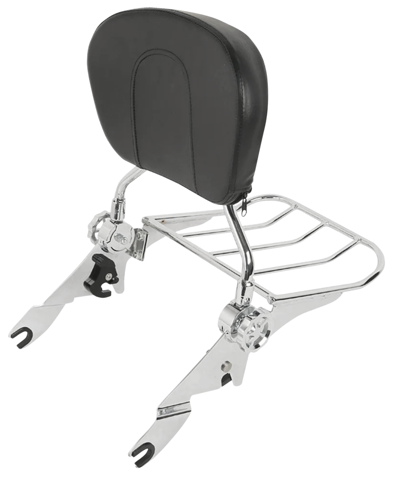 Det. Sissybar + Pad/Rack Chr FLH/T09-Up,