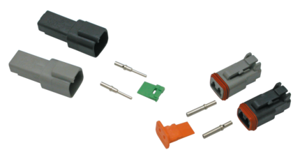 2 Pole grey pin housing