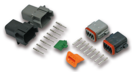 8 Pole grey pin housing