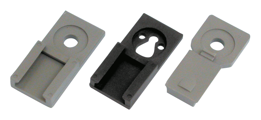 Grey mounting bracket 2-3-4-6-12 pole re