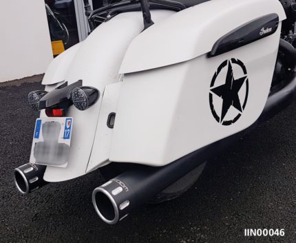 4" EAGLE S/O's BK/SCLPTD BK 14-up Chieft