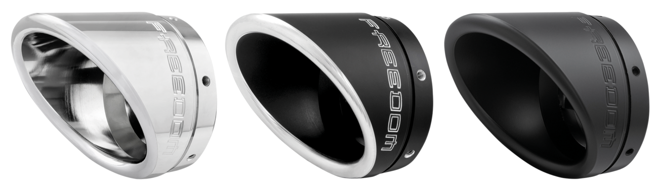 COMBAT SHORTY END CAP 4.5" CHROME