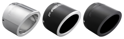 LIBERTY/RACING ROLLED EDGE CHROME TIP 4"