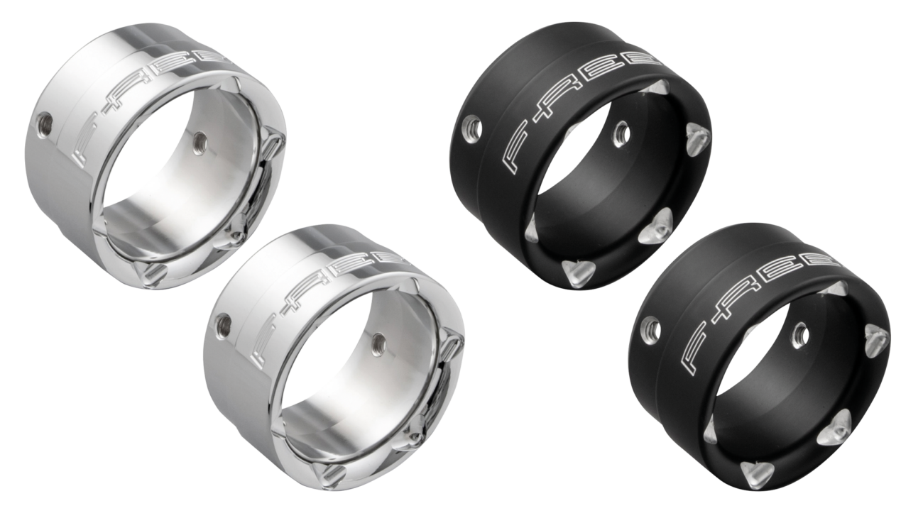 STAR TIP CHROME 2.5" EA