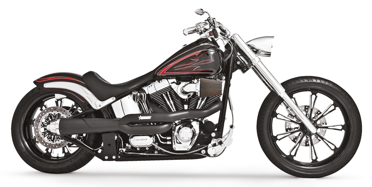 FXCW/FXSB AM OUTLAW 2-INTO-1 HIGH BK/BK