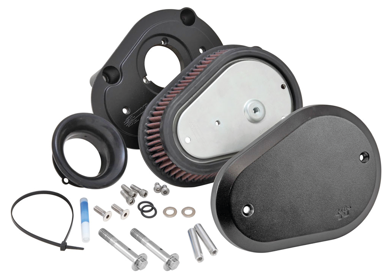 K&N Hi-Flow Air intake black FLH/T08-16