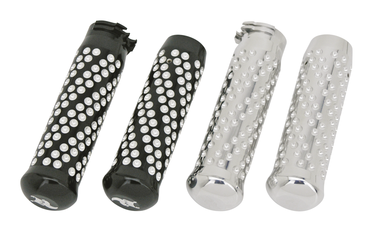 Spiral grips Polished