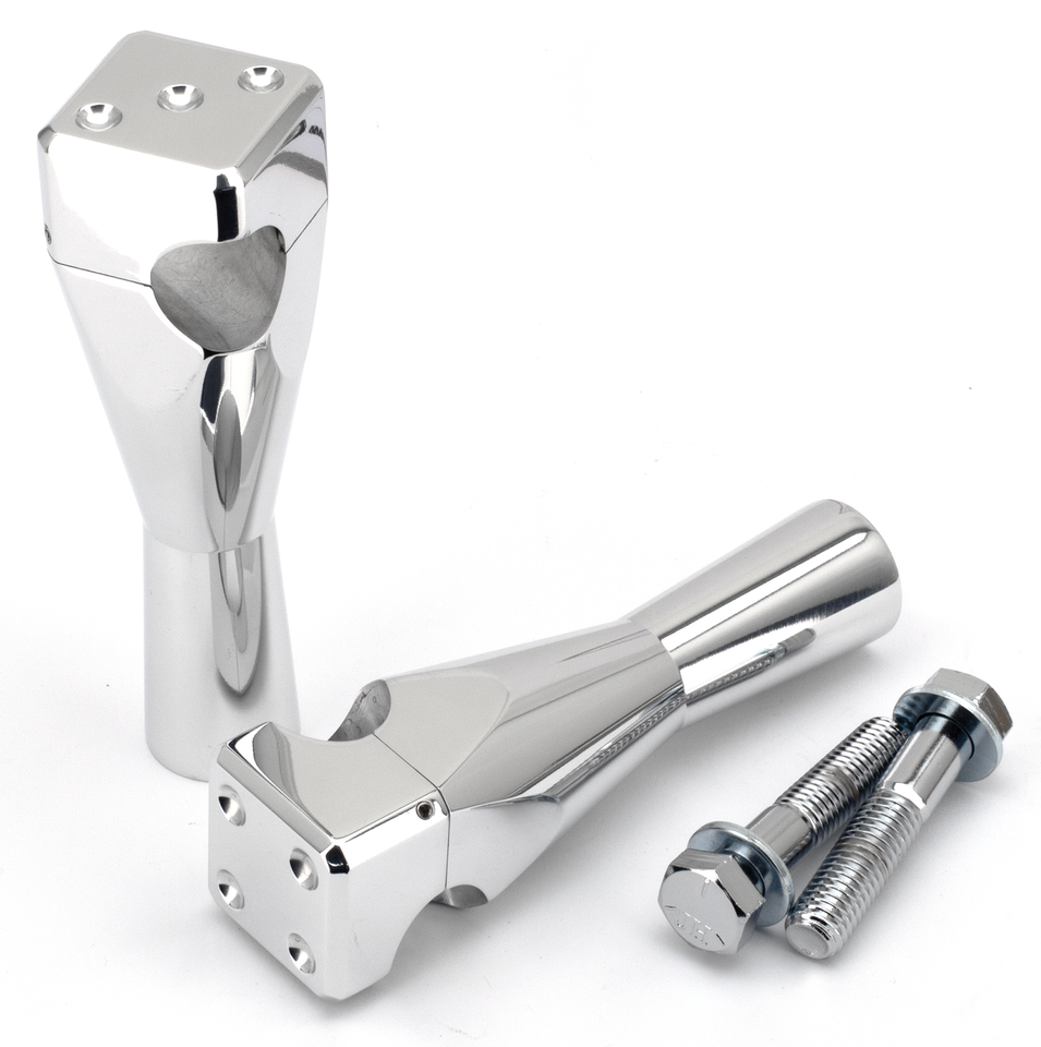 Kustom-Tech Lucky 7 risers 5" polished