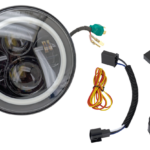 LED 7" HALO Headlight Unit Style 1,