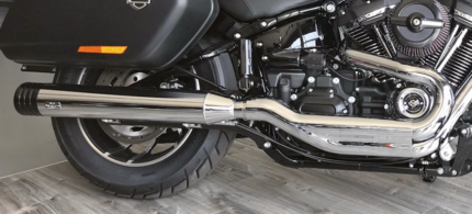 MCJ Slip-On Striped FLSB 18-20 Chr/Blk