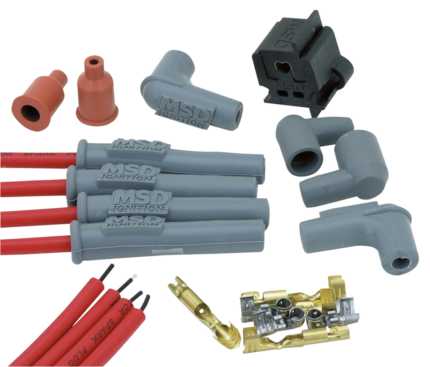 MSD Super Conduct plug wires (nitro) Red