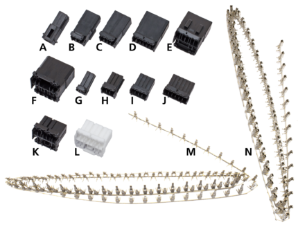 AMP Multilock 2-Wire Cap Housing