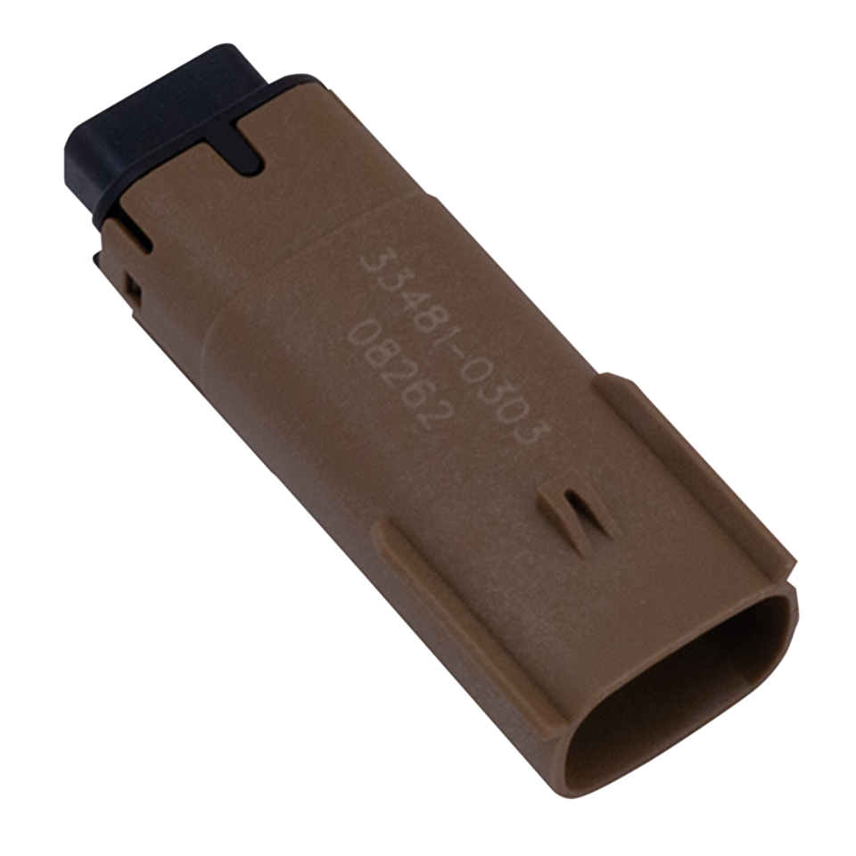 Molex 07Up 3-Position Male Brown OEM7254