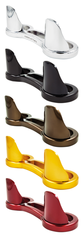 P16 39mm FORK BRACE W/DUST GUARDS Bronze