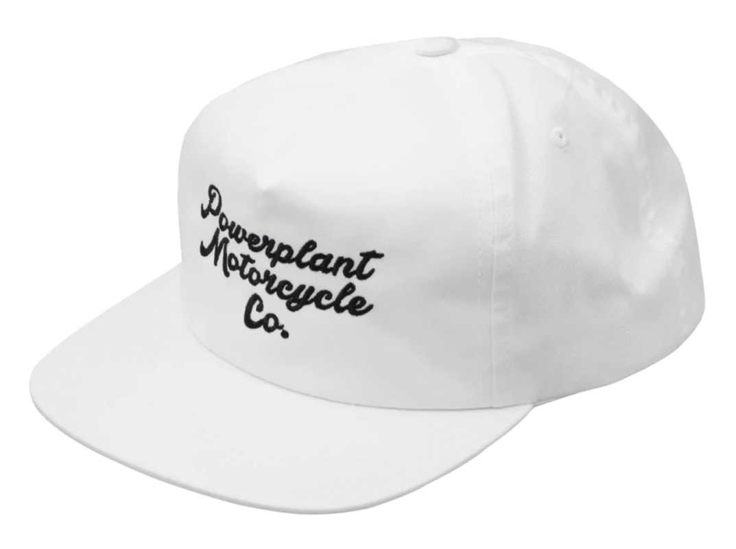 PMC EMBROIDERED SNAPBACK WHITE/BLK