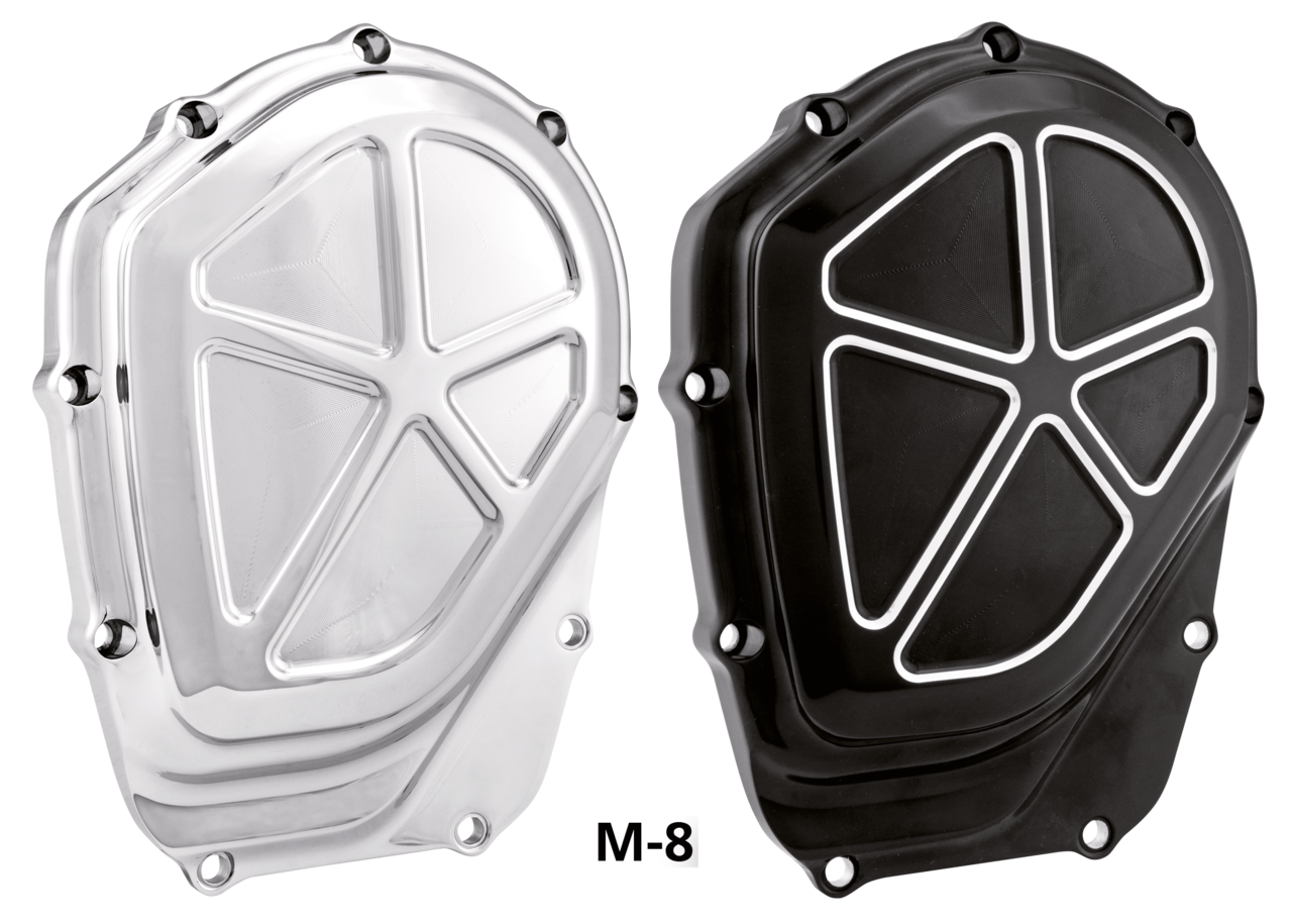 PM Formula cam cover FLH/T17-UP Chrome