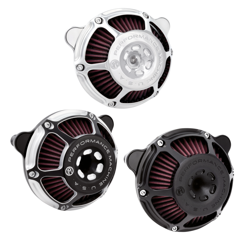 PM Max HP Air Cleaner Chrome XL91-up