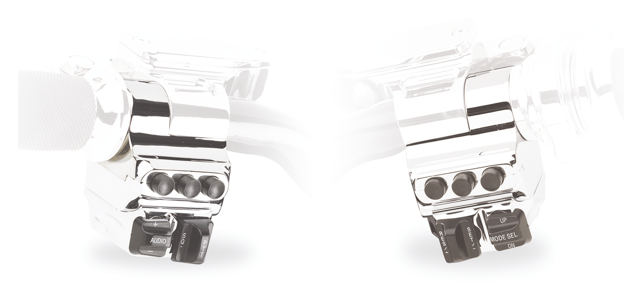 PM Polished 4 button housing Hydr.clutch