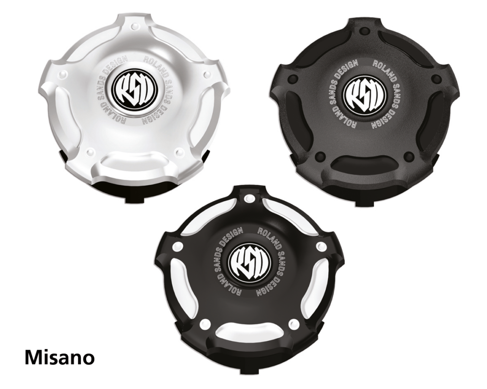 RSD FUEL METER CAP CHROME TECH 96-up