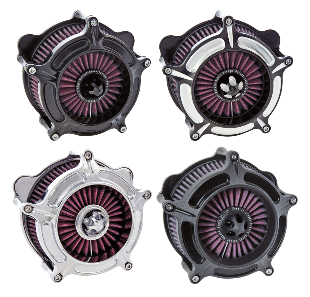 RSD TURBINE A/C XL91-up Black