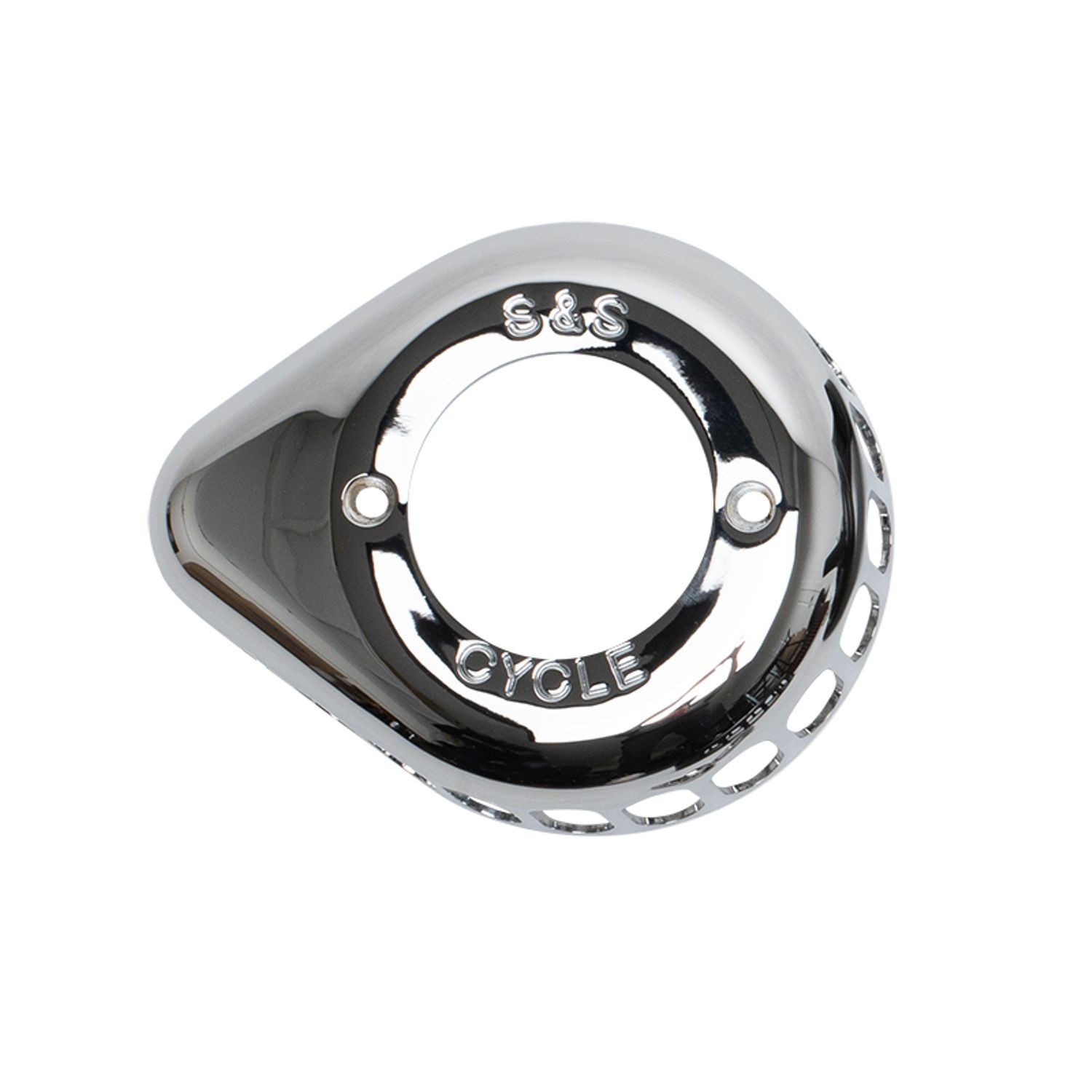 S&S Air Stinger cover chrome teardrop