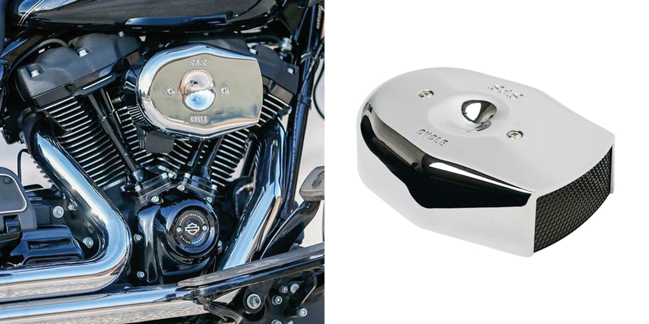 S&S Stealth Tribute AC chrome ME17-up