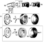 Air intake 37-54 Knucklehead
