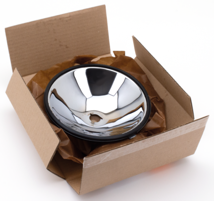 Replica springer headlight mirror w/seal