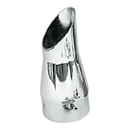 Supertrapp chrome slash/cut end cap