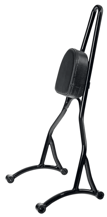 Tall Sissybar + Pad Black XL04-22