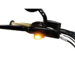 Stripe LED Turn Signal Black Powder Coated Light Smoke LED