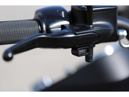 Stripe LED Turn Signal Black Powder Coated Light Smoke LED