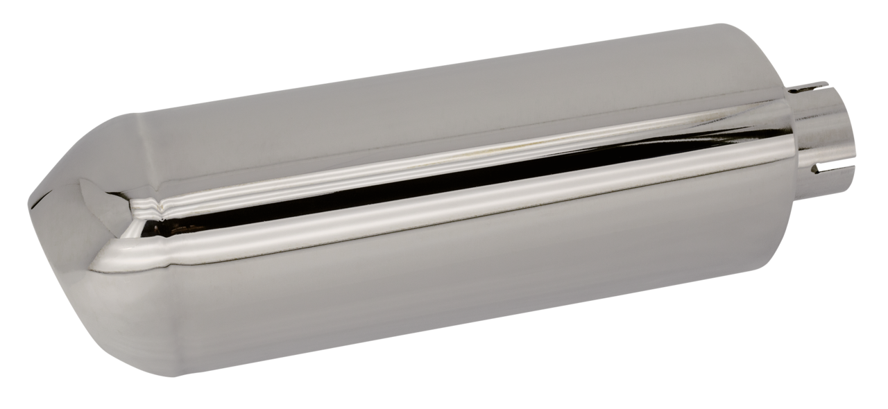 Triangle muffler Stainless steel 1.75"ID