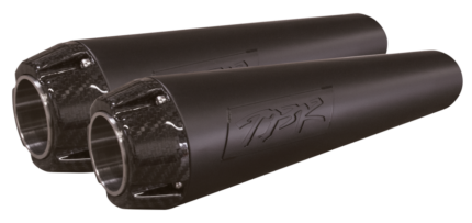 2Bros Comp-S slip-ons FXFB18-UP Black