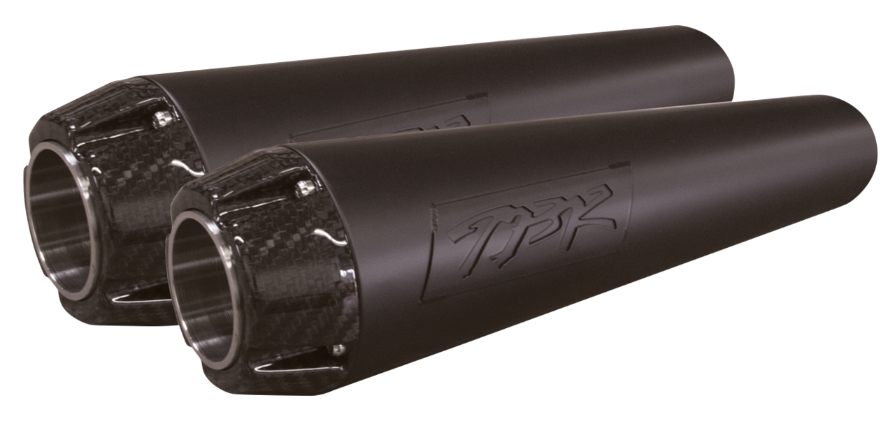 2Bros Comp-S slip-ons FXFB18-UP Black