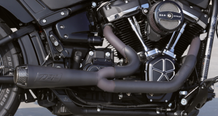 2Bros XL04-13 2-1 SS CF Race Exhaust BLK