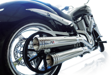 Twin Chr mfflr set D. 80mm D.Ring Cap Vi