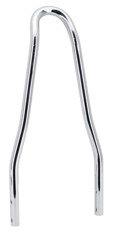 13" Round Sissy Bar Chrome