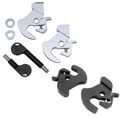 Black rotary latch kit