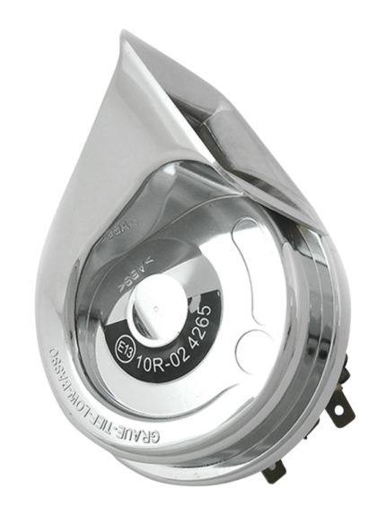 Chrome Cow Bell Horn 12V