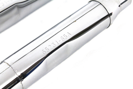 Replica Mufflers Tapered Chr XLCH65-70