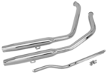 Tapered Drag Pipes Chrome FXST86-99