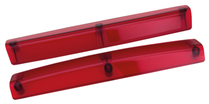 Tour Pak side red markerlamp lens set