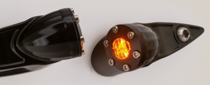 VITY front turnsignals FLTRX15-up Black