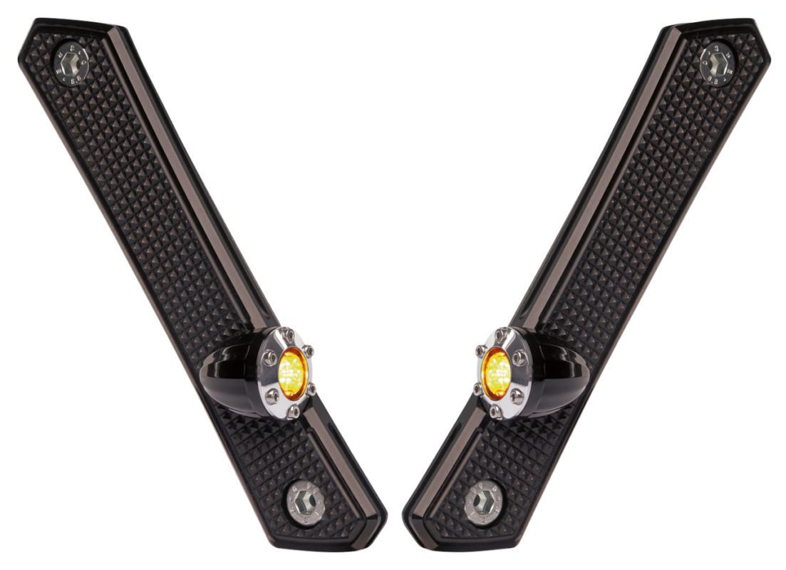 Vity's Front turnsignalkit black/polish