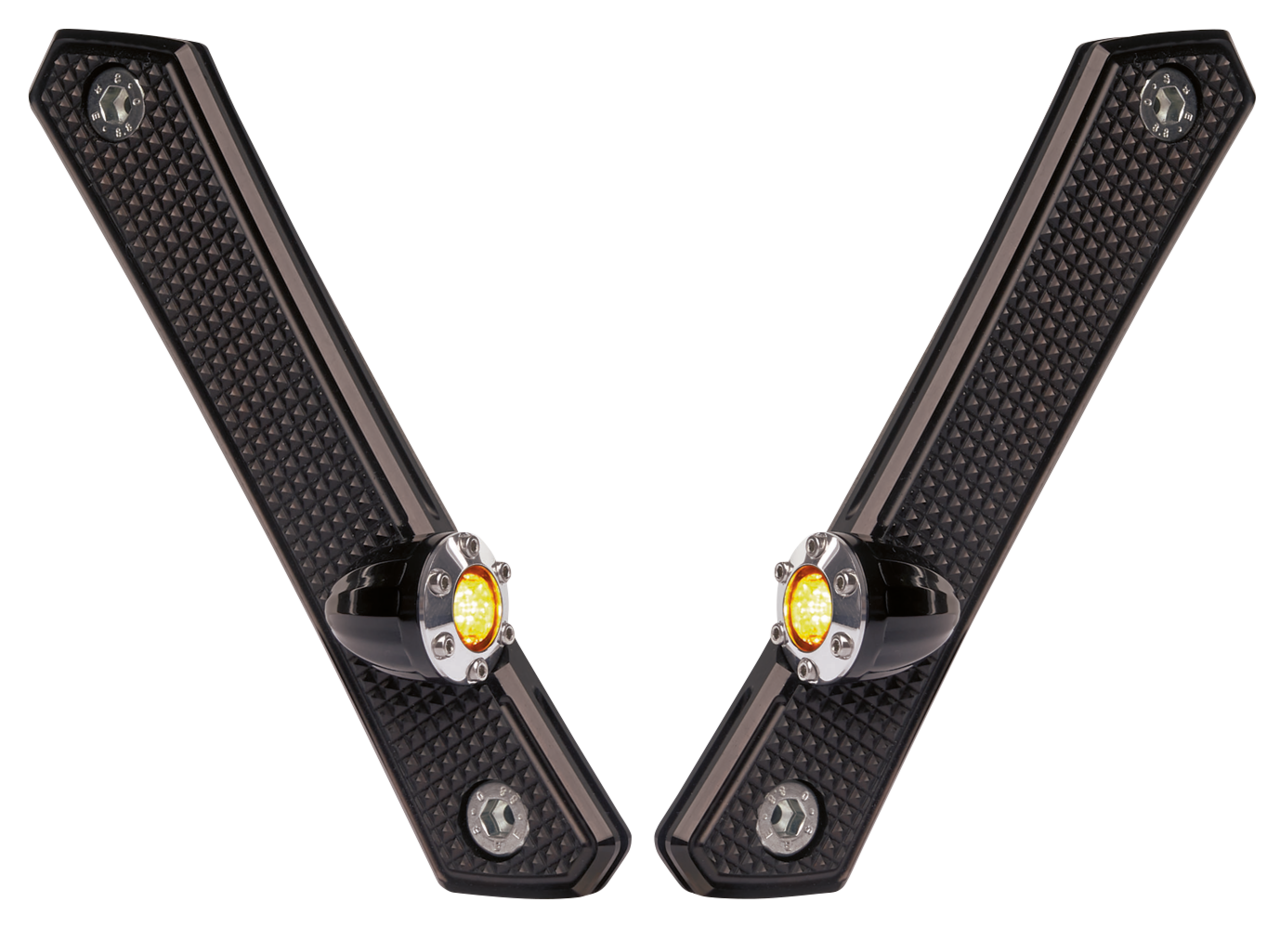 Vity's Front turnsignalkit black/polish