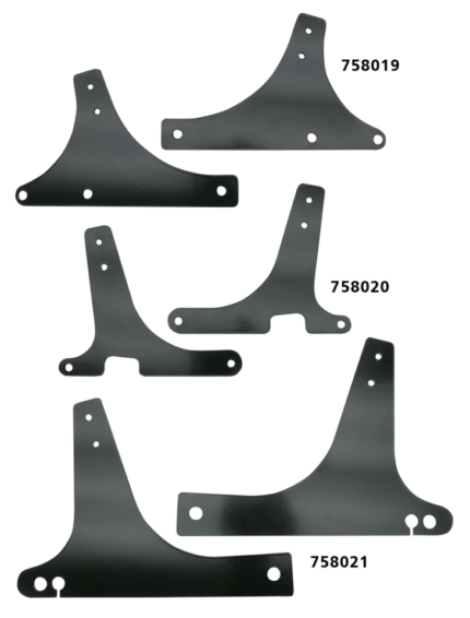 Black Sissybar sideplates FXD91-17