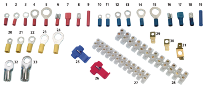 10pck Cable eye Iso M4 (0.25-1)