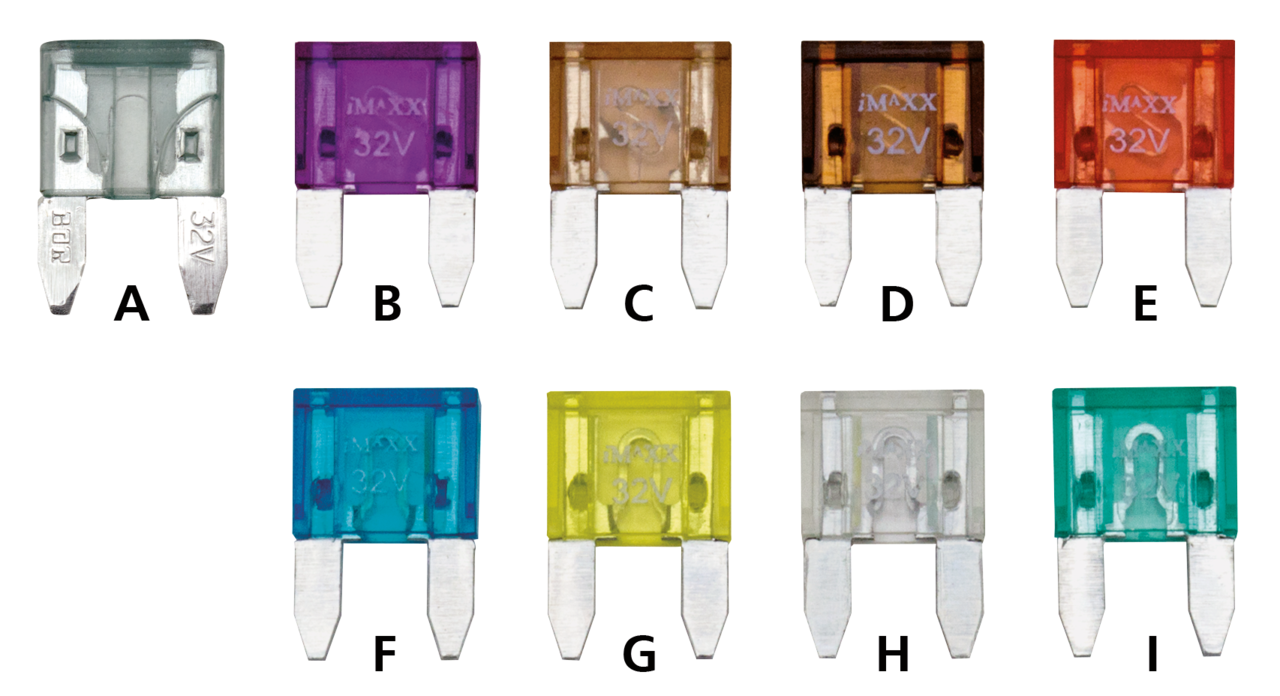 10pck Flat Mini Fuse 3 Amp.