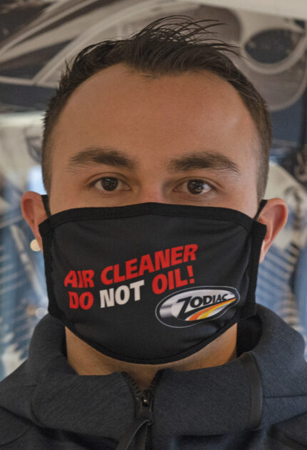 Zodiac Air Filter COVID facemask